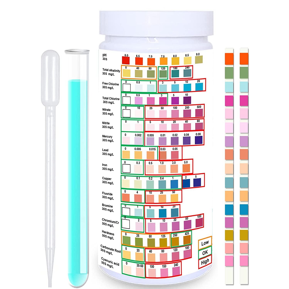 Water Testing Kit - Içme suyu için su Test şeritleri-EPA