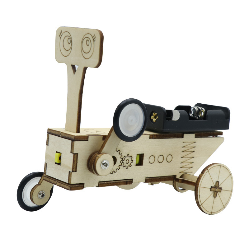Science Robotics - DIY Sürüngen Robot Elektrikli Ahşap Bilim