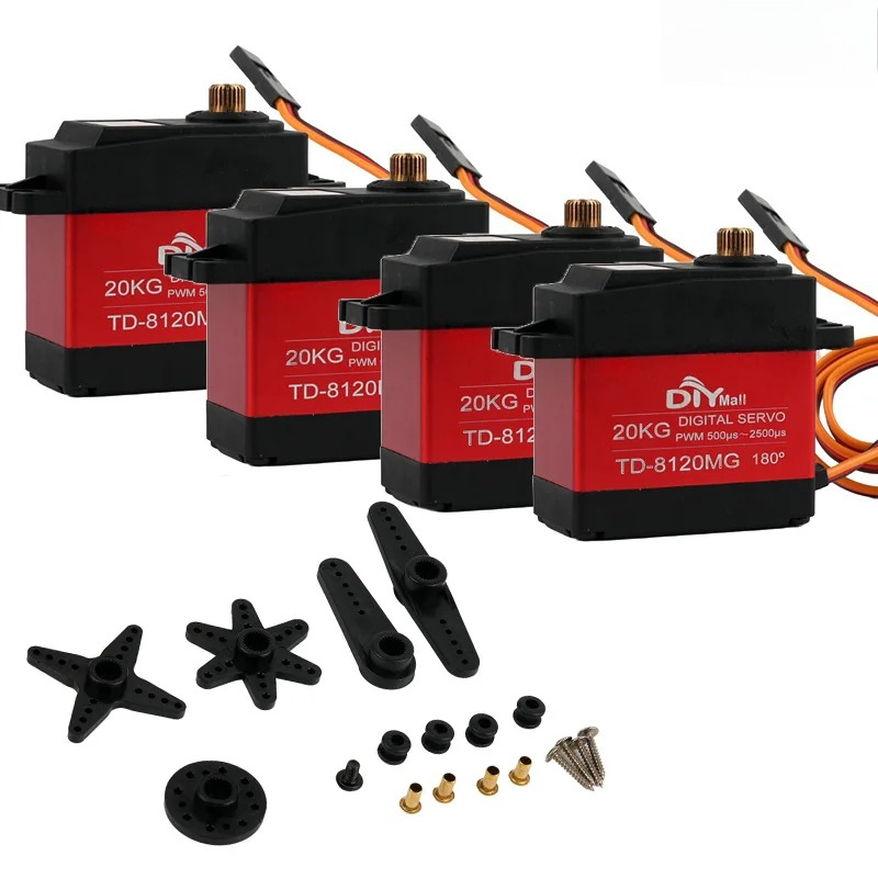Robot Arm Motor - 20KG TD-8120MG Büyük Torklu Standart Dijital
