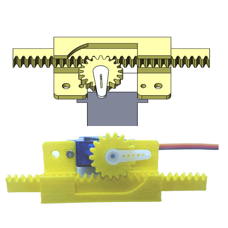 Science Project Robot - Doğrusal Servo Robot Kol Robotik Eğitim