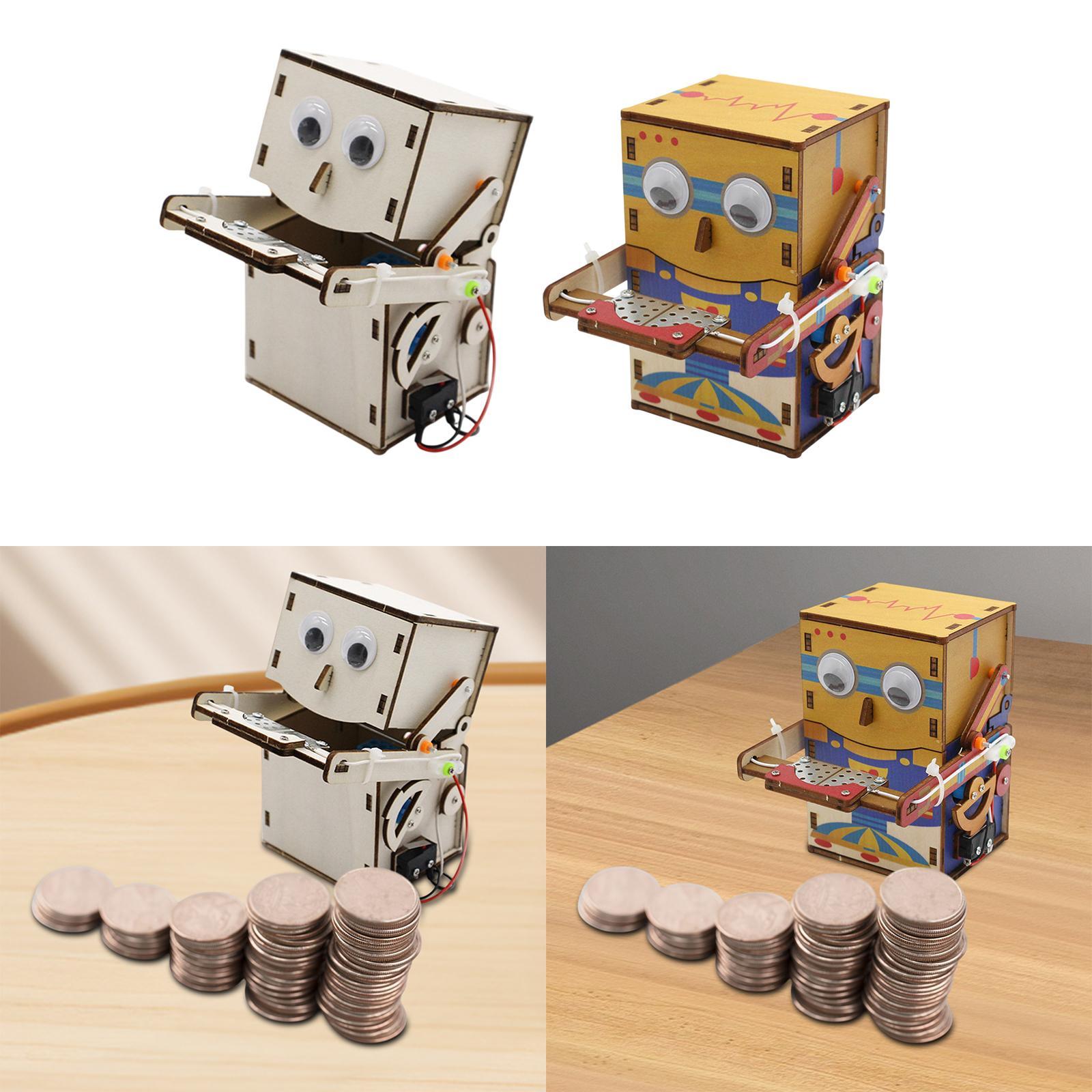 Science Project Robot - Ahşap Bilimsel Deney Seti 3D Bulmaca