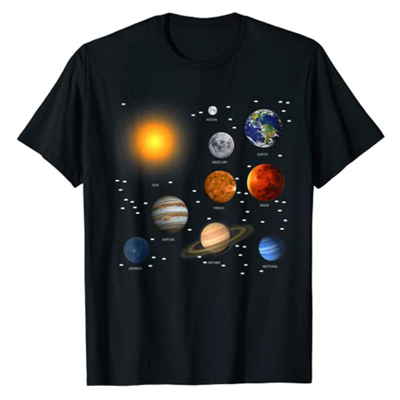 Hobby Is Science - Bizim güneş sistemi, bilim eğitimi T-Shirt