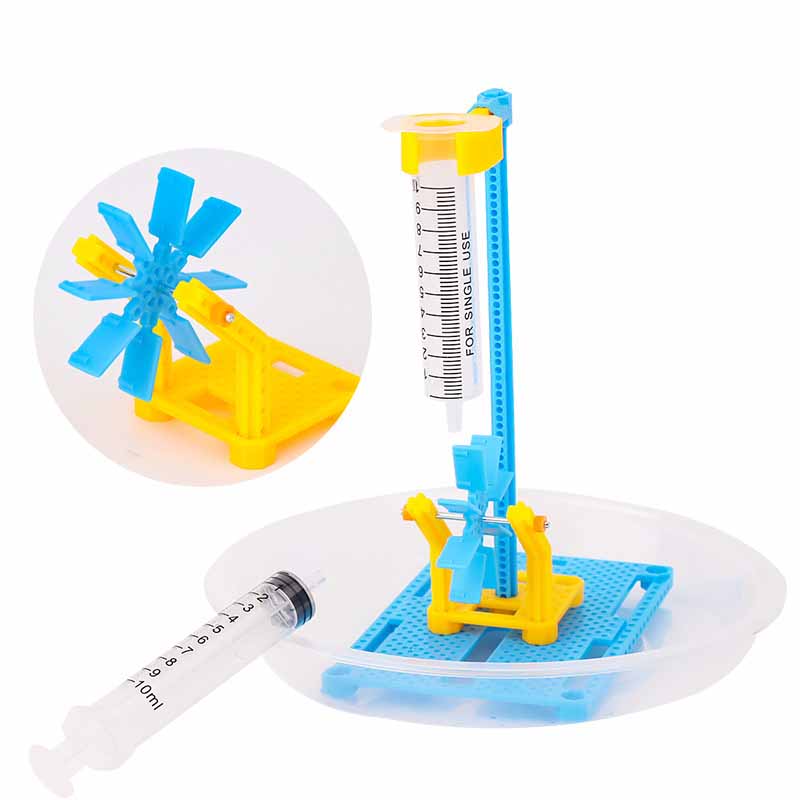 Science Toys Diy - DIY su çarkı araba bilim ve