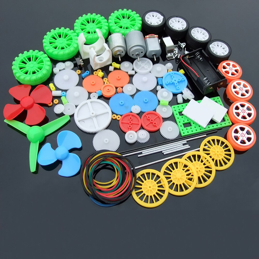 Science Toys Diy - 112 adet DC Motor Kiti Elektrikli
