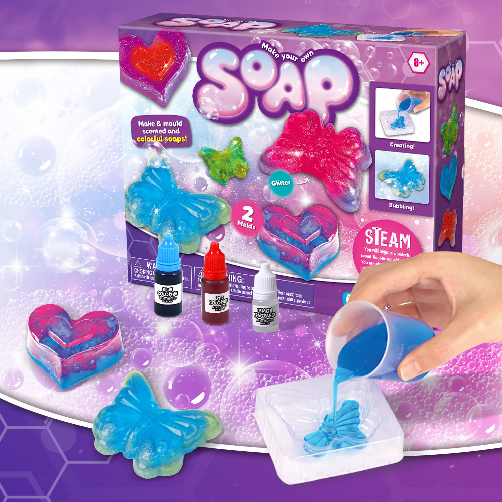 Science Toys Diy - Kendin Yap Sabun Yapım Seti STEM