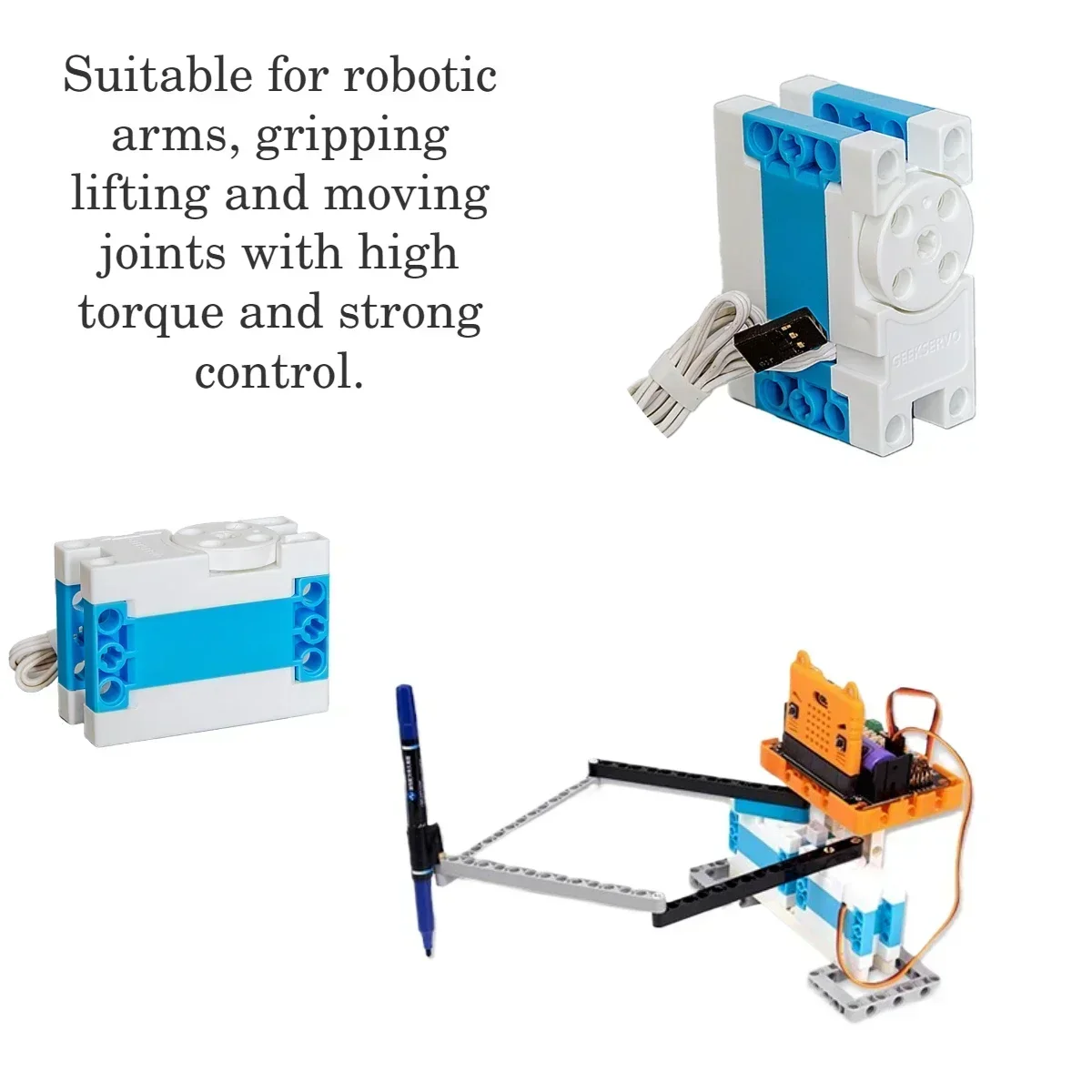 5KG dijital Servo Motor Geekse - Robot Arm Motor incelemesi ve fiyatı