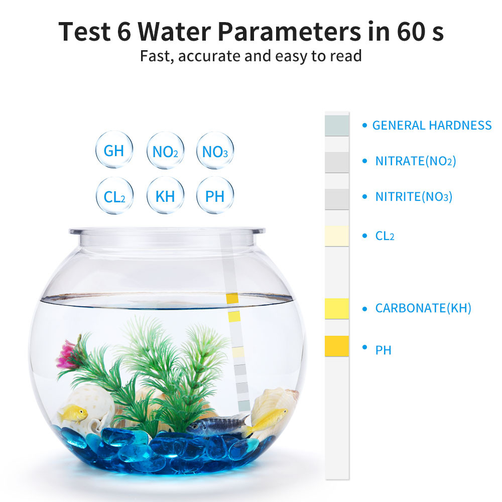 6-In-1 su kalitesi Test şeritl - Water Testing Kit incelemesi ve fiyatı