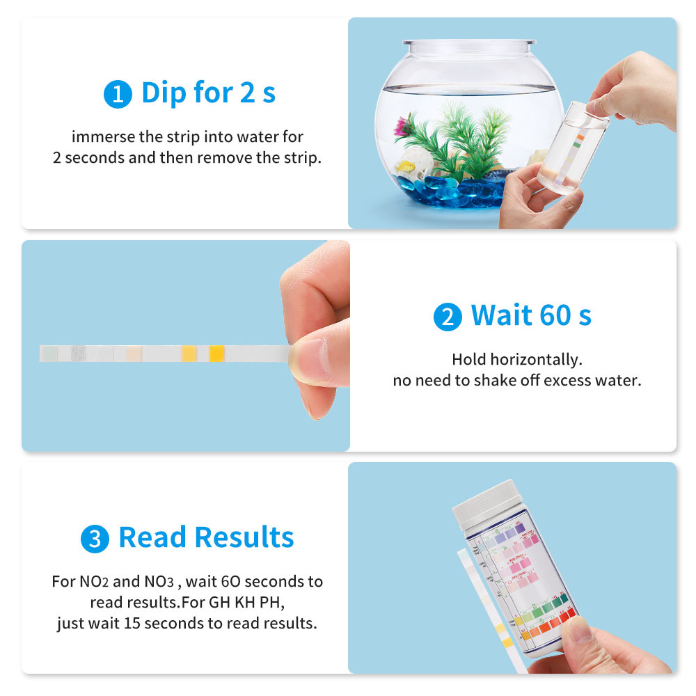 6-In-1 su kalitesi Test şeritl - Water Testing Kit incelemesi ve fiyatı