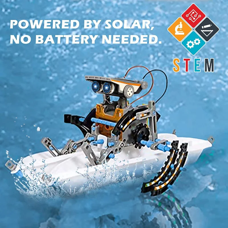 13'ü 1 arada Güneş Enerjili Ro - Science Project Robot incelemesi ve fiyatı