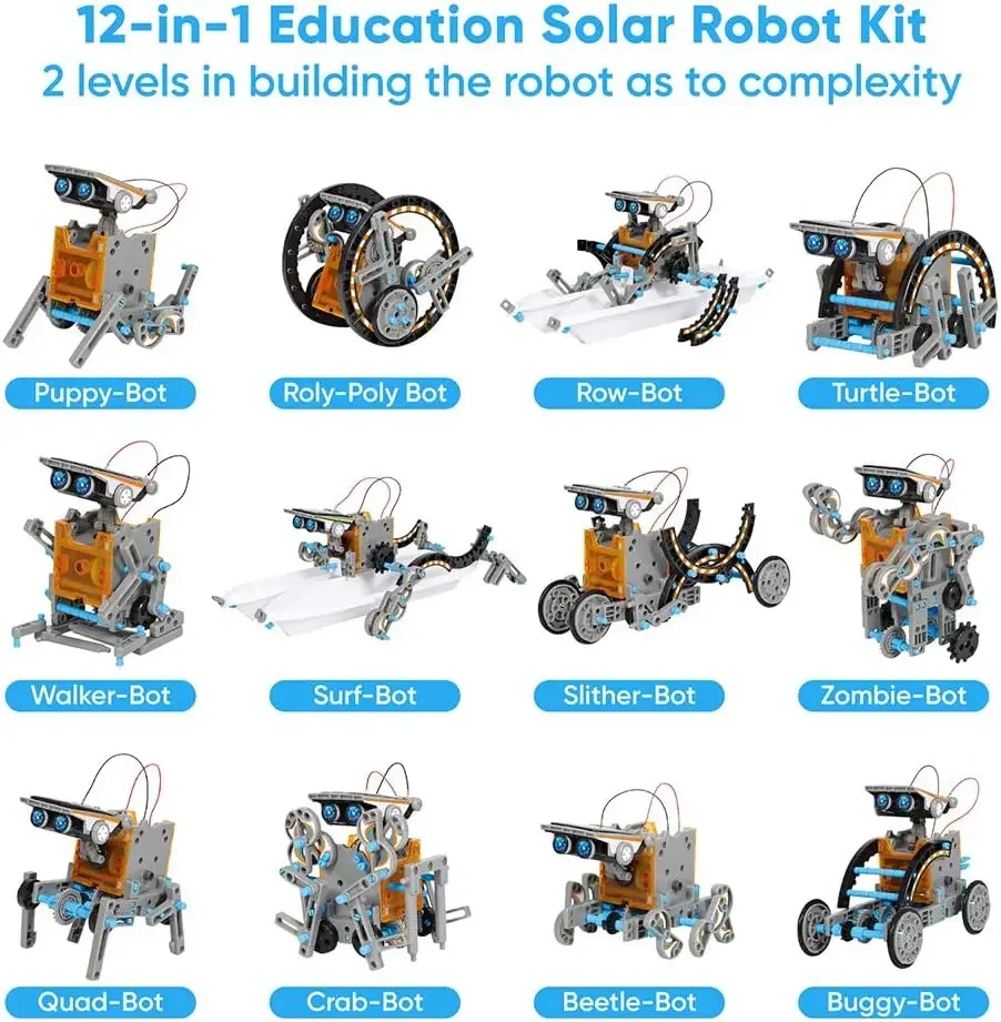 13'ü 1 arada Eğitim Güneş Robo - Science Project Robot incelemesi ve fiyatı