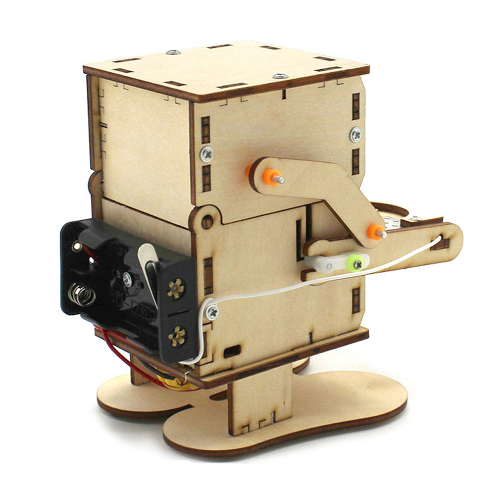 Ahşap Monte Edilebilir DIY Rob - Science Project Robot incelemesi ve fiyatı