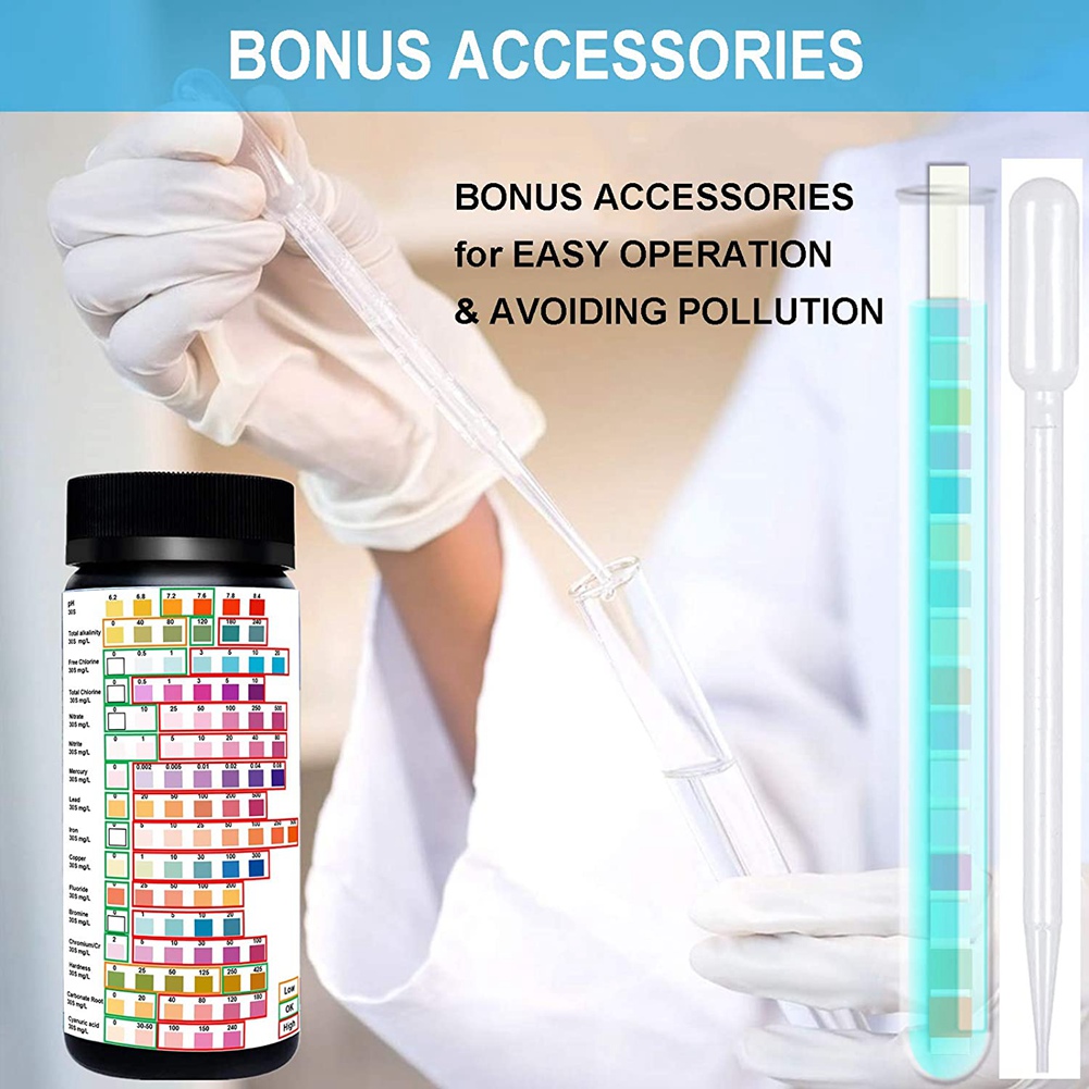 Içme suyu için su Test şeritle - Water Testing Kit incelemesi ve fiyatı