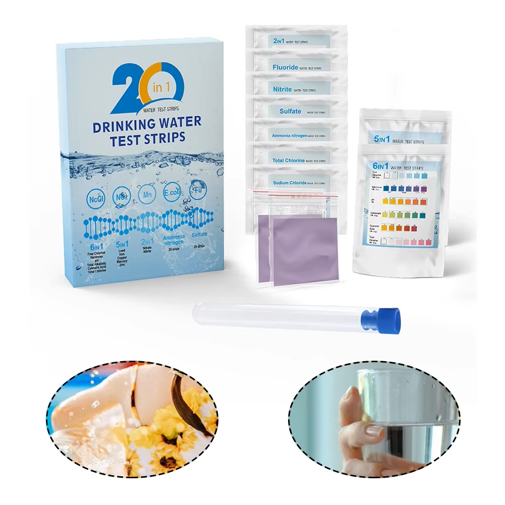 YAGO 20'si 1 Arada Su Test Şer - Water Testing Kit incelemesi ve fiyatı