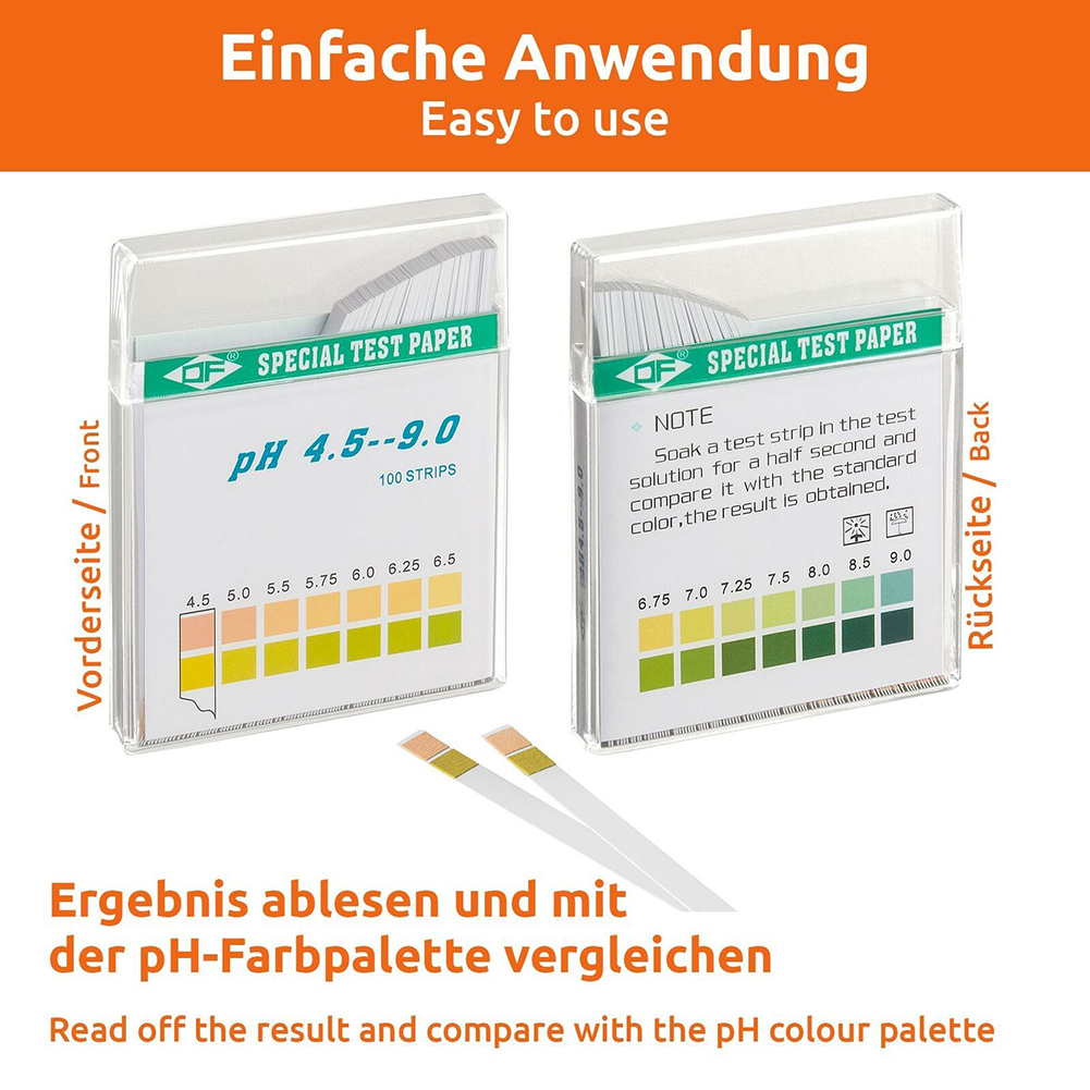 100 Adet PH Kağıt Şeritleri Ki - Water Testing Kit incelemesi ve fiyatı