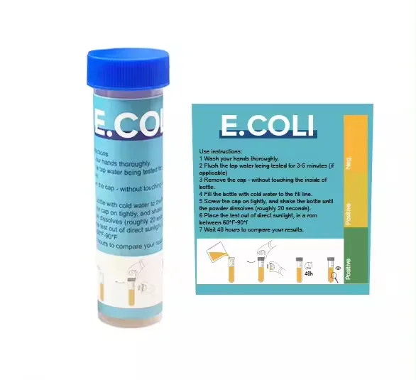 E. Coli ve Koliform Su Bakteri - Water Testing Kit incelemesi ve fiyatı
