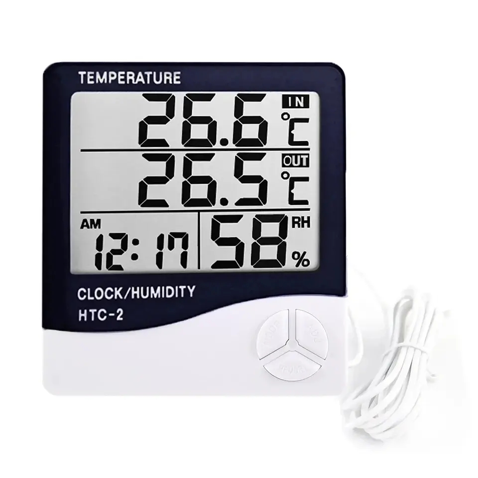 Kapalı LCD Dijital Termometre  - Weather Station Indoor incelemesi ve fiyatı