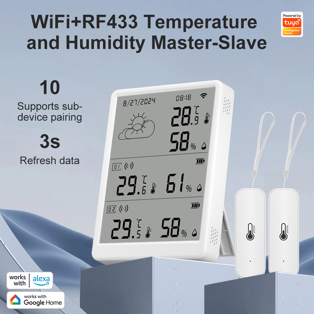 SMATRUL Tuya WiFi Yüksek Hassa - Weather Station Indoor incelemesi ve fiyatı