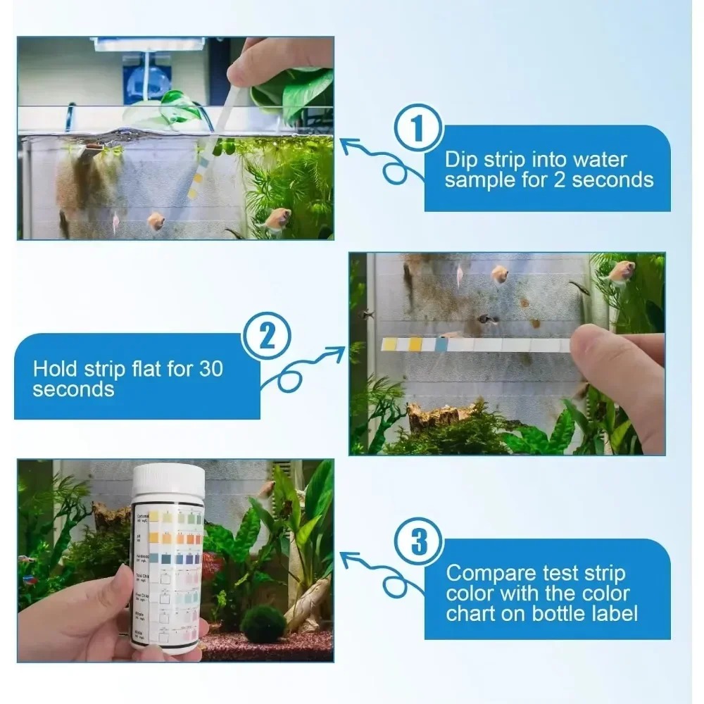 Akvaryum Test Şeridi PH Kalite - Water Testing Kit incelemesi ve fiyatı
