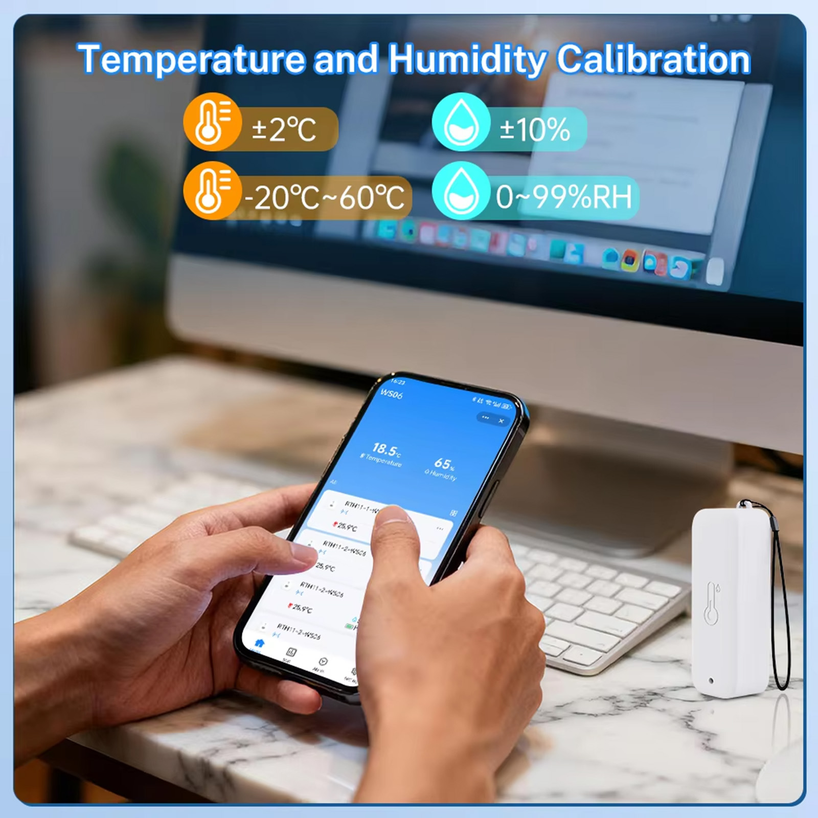Tuya WiFi+RF433 Hava Durumu İs - Weather Station Indoor incelemesi ve fiyatı