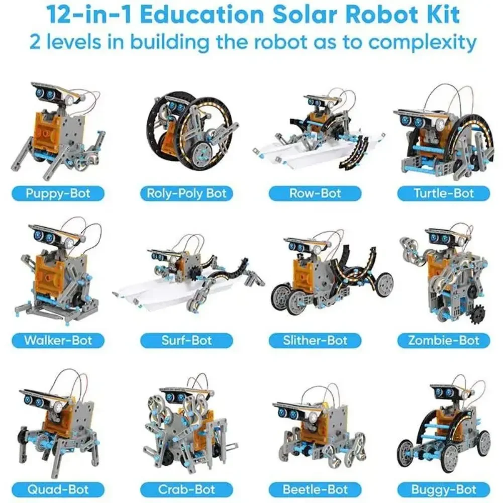 13 in 1 Güneş Enerjili Robot B - Science Robotics incelemesi ve fiyatı