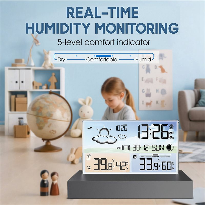 YENİ SICAK Stokta-Dijital Hava - Weather Station Indoor incelemesi ve fiyatı
